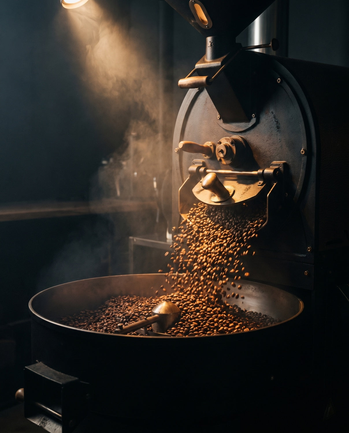 Bitter Truth coffee roasting in small batches
